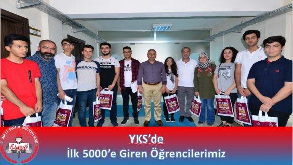 2018 YKS’de İlk 5000’e Giren Cemil Meriç Fen Lisesi Öğrencileri Müdürlüğümüzü Ziyaret Etti.