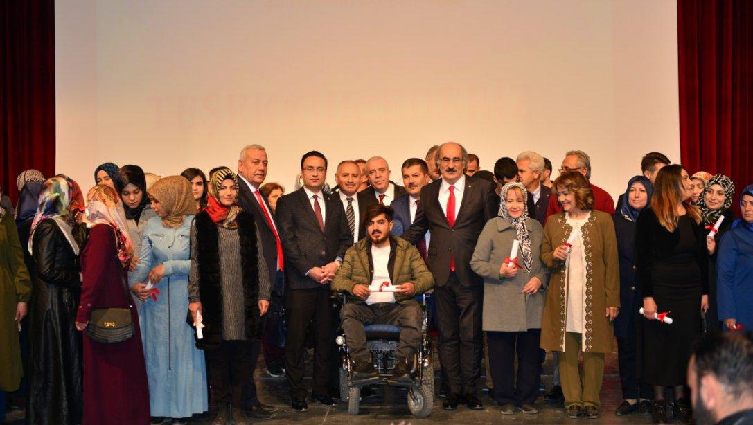 Hayat Boyu Öğrenme Genel Müdürü Sayın Mehmet Nezir GÜL Açık Öğretim Kurumları Diploma Programına Katıldı.