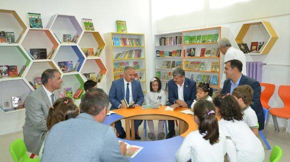 Nahit Ergene İlkokulu Kütüphane Açılışı