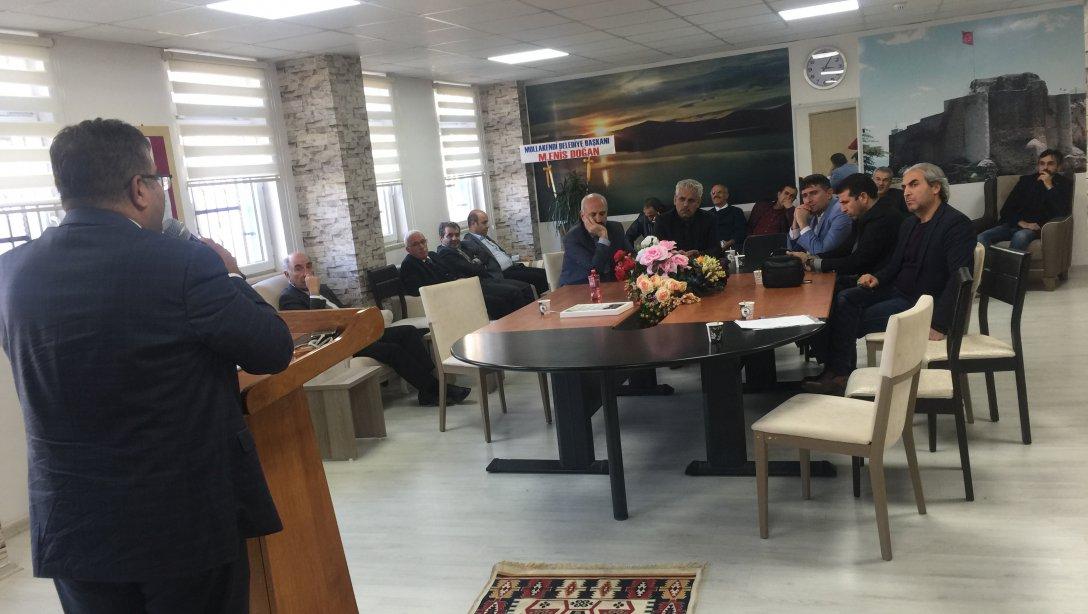 Bakanlığımız Din Öğretimi Genel Müdürlüğünce hazırlanan Yönetici Gelişim Programı (YÖGEP) Ekim  ayı toplantısı gerçekleştirildi.
