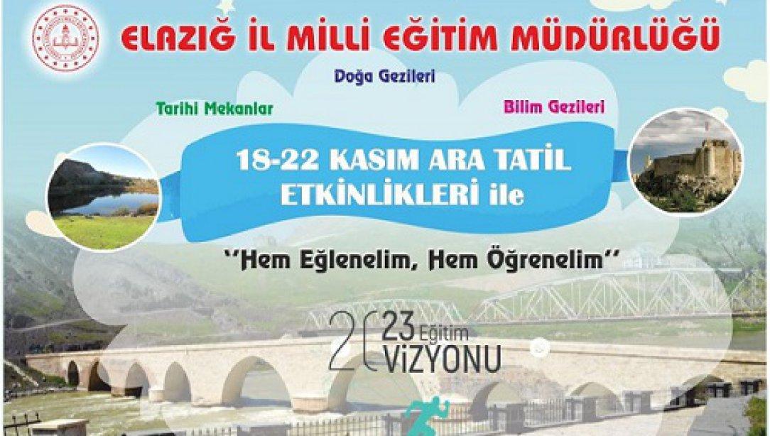 2019-2020 Eğitim Öğretim Yılı 1. Ara Tatil Etkinlik Programımız